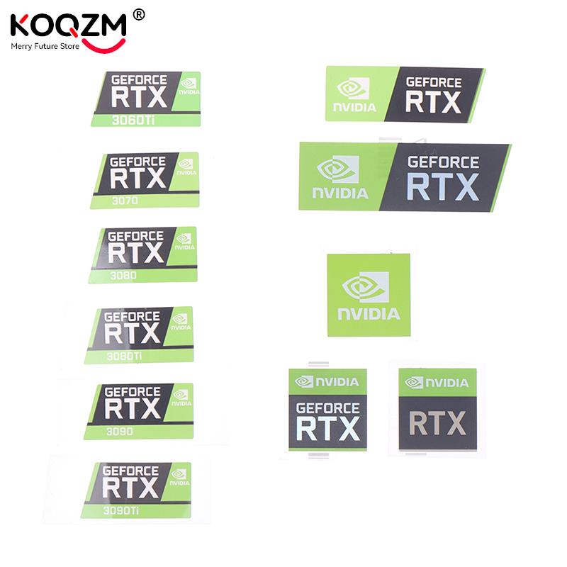 Laptop Accessories Gadgets - RTX 3090TI 3080TI 3070 3060เดสก์ท็อปสติกเกอร์แล็ปท็อปกราฟิกการ์ดป้ายแล็ปท็อปเดสก์ท็อปป้ายคอมพิวเตอร์ PC