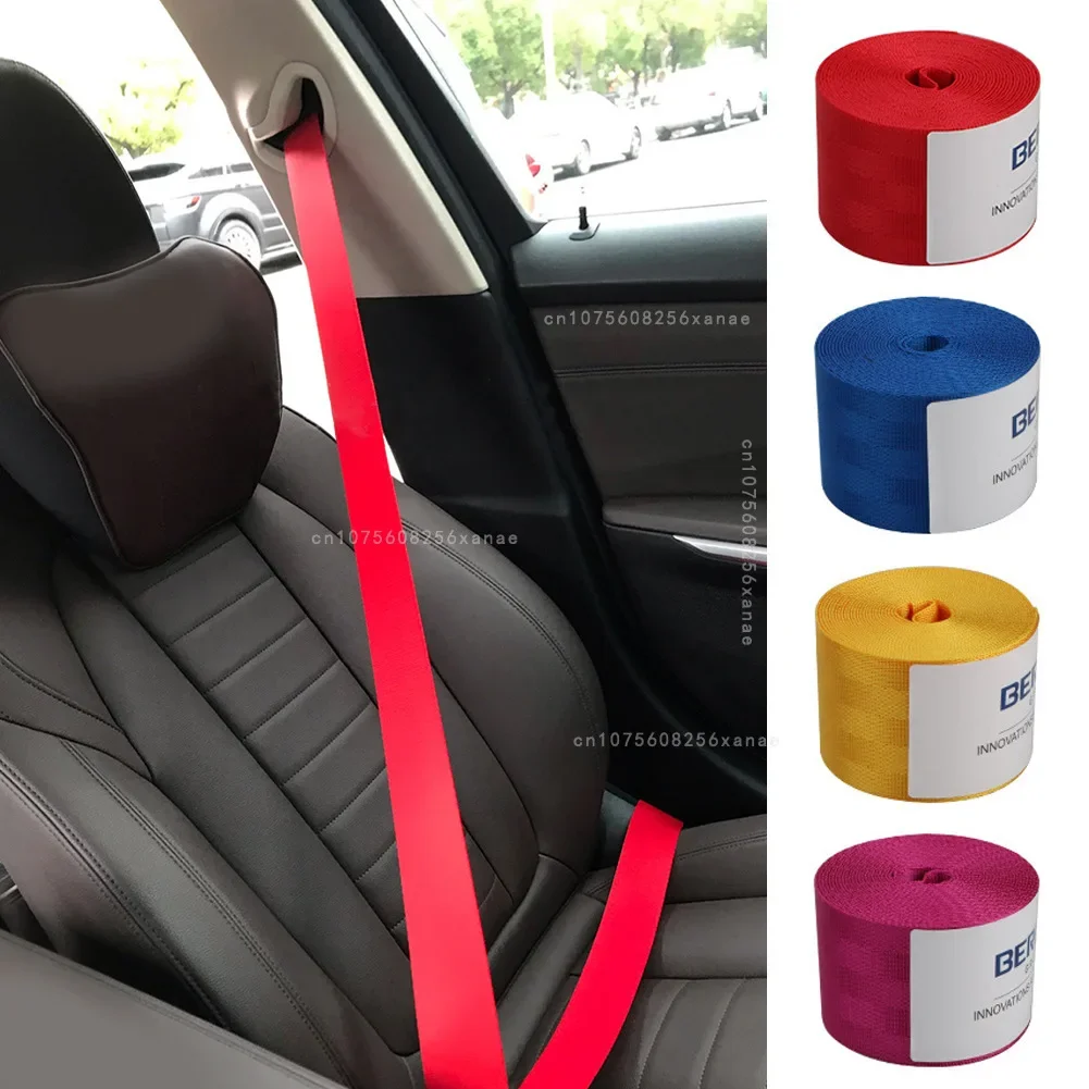 Laptop Accessories Gadgets - Universal Car Seat เข็มขัด DIY Lap-เข็มขัดรถความแข็งแรงสูงโพลีเอสเตอร์ที่นั่งความปลอดภัยเข็มขัด