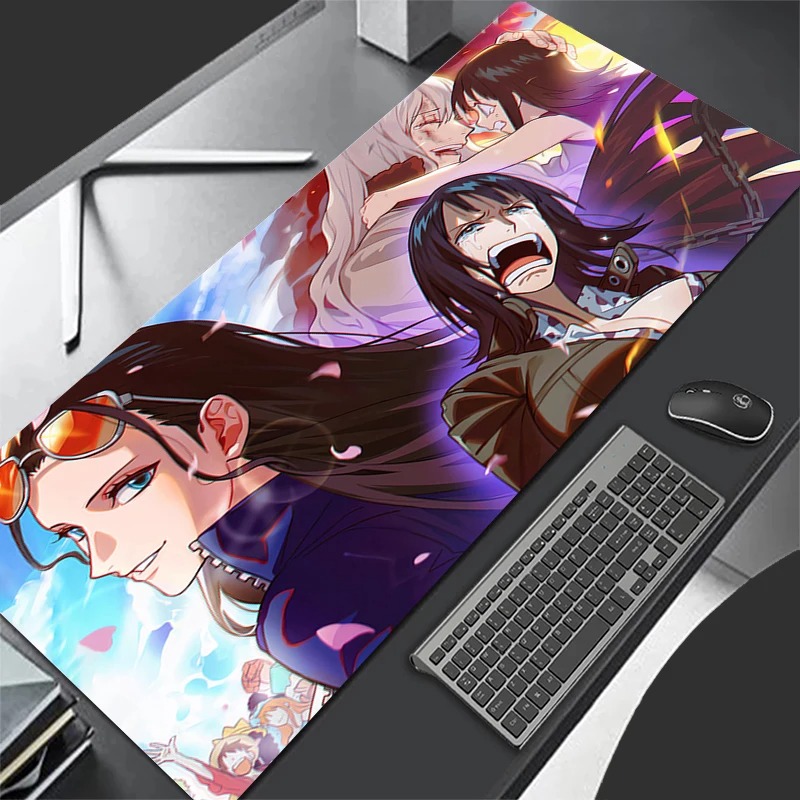 Laptop Accessories Toys - แผ่นรองเมาส์ลายอนิเมะสาวญี่ปุ่นสุดเซ็กซี่ สีม่วง สำหรับเกมเมอร์ แผ่นรองเมาส์น่ารัก ลาย O-one