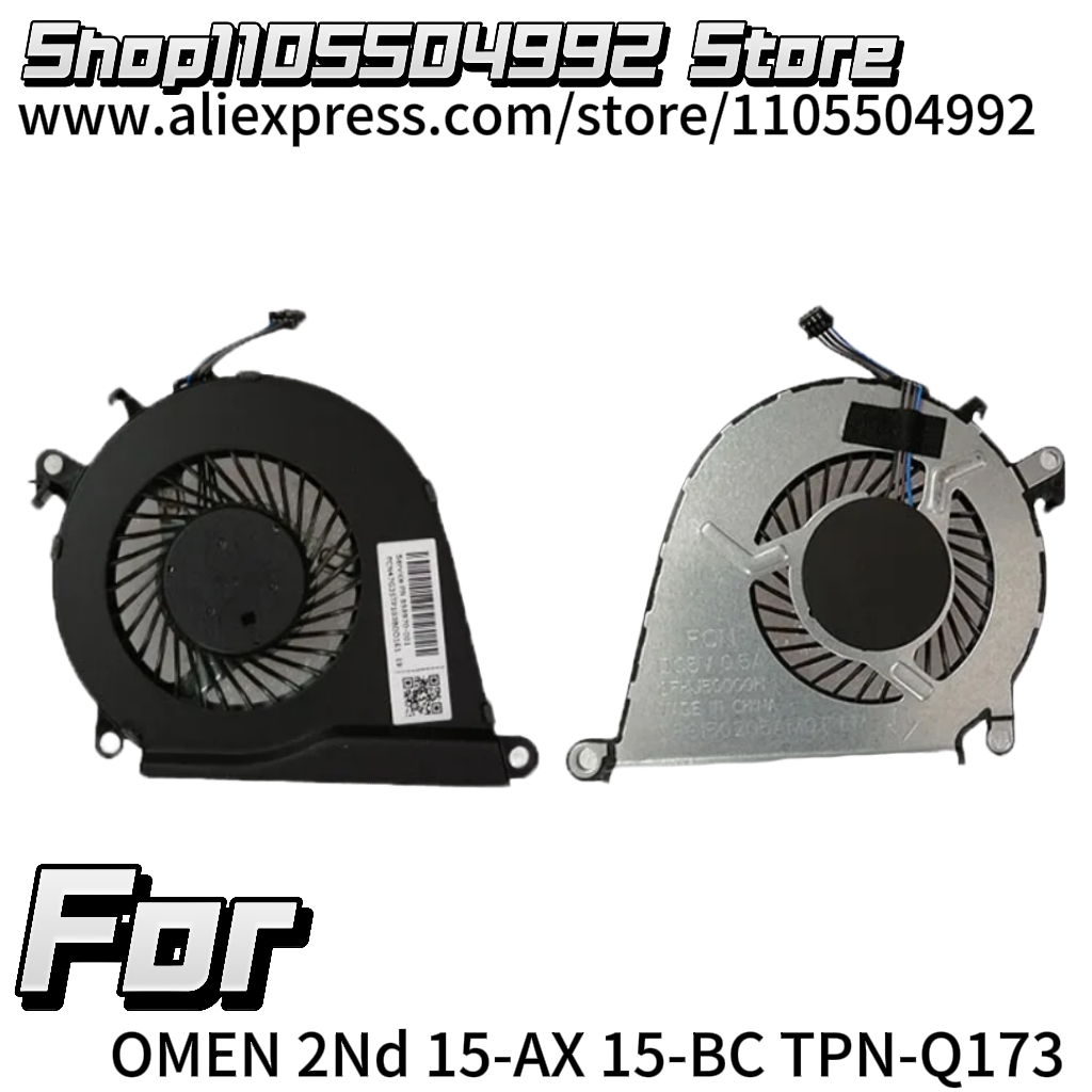Accessories For New Laptop - อะไหล่แล็ปท็อปใหม่ของแท้ พัดลมระบายความร้อน CPU สำหรับ OMEN 2Nd