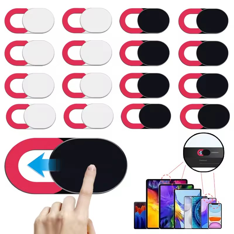 Laptop Accessories Aesthetic - ฝาปิดกล้องแล็ปท็อป ฝาปิดเว็บแคม ตัวปิดกล้องแบบเลื่อนได้ สำหรับ iPad แท็บเล็ต