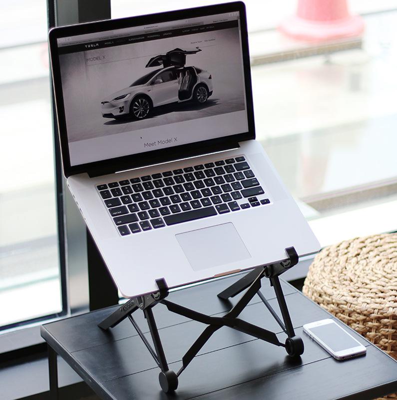 Laptop Stand Riser - NEXSTAND K2 ขาตั้งแล็ปท็อปแบบพกพาพับได้มุมมอง/ปรับความสูงได้คุณภาพอลูมิเนียมอัลลอยด์