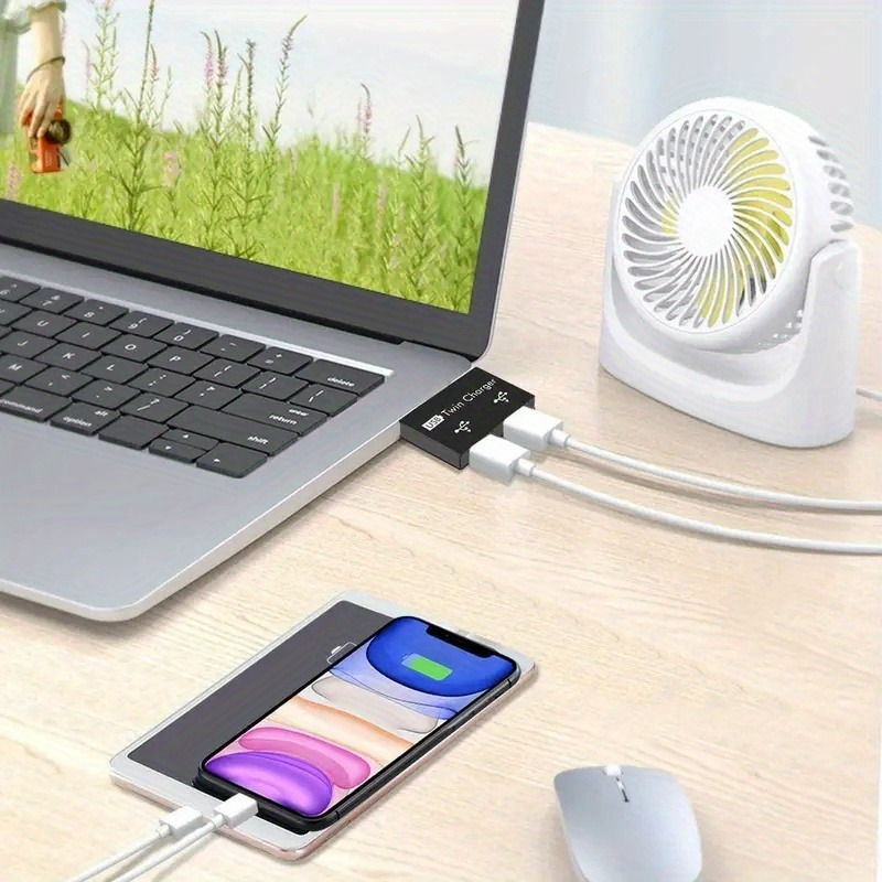 USB2.0 Splitter 1 ชาย 2 พอร์ตห - Laptop Accessories Gadgets บทวิจารณ์และราคา