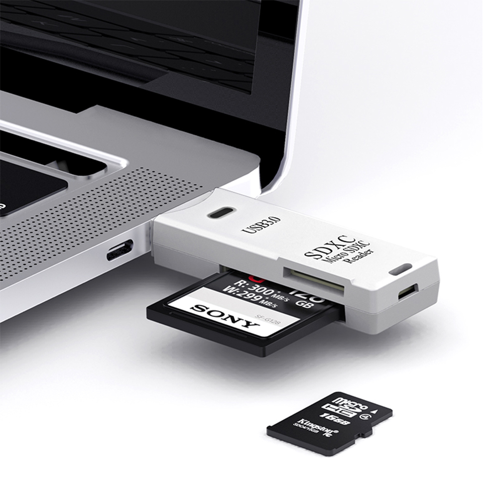 2 ใน 1 USB 3.0 เครื่องอ่านการ์ - Laptop Accessories Gadgets บทวิจารณ์และราคา