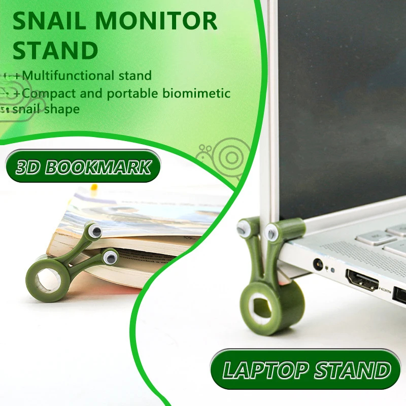แท่นวางจอคอมพิวเตอร์รูปหอยทากน - Laptop Stand Riser บทวิจารณ์และราคา