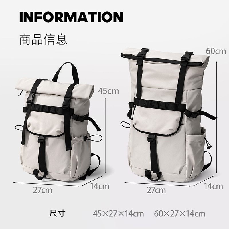 กระเป๋าเป้สะพายหลังแบบขยายได้ส - Laptop Bag Waterproof บทวิจารณ์และราคา