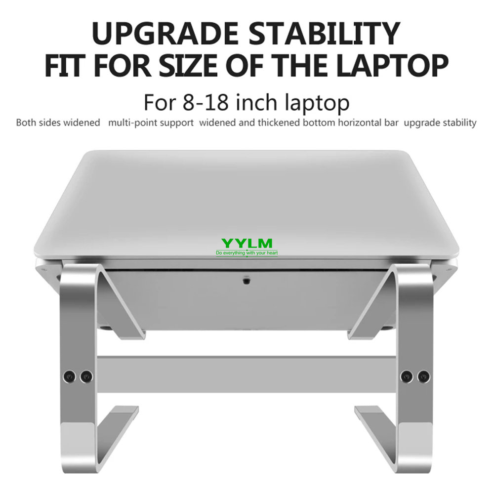 อลูมิเนียมขาตั้งแล็ปท็อปโน้ตบุ - Laptop Stand Riser บทวิจารณ์และราคา