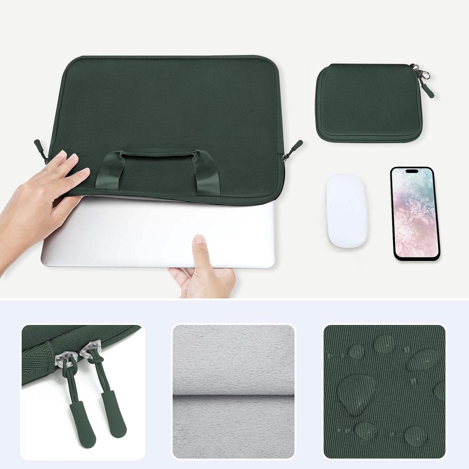 กระเป๋าใส่แล็ปท็อปสำหรับ Macbo - Laptop Sleeve Neoprene บทวิจารณ์และราคา