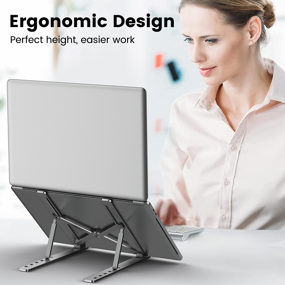 ที่วางแล็ปท็อปแบบปรับได้อลูมิเ - Laptop Accessories Gadgets บทวิจารณ์และราคา
