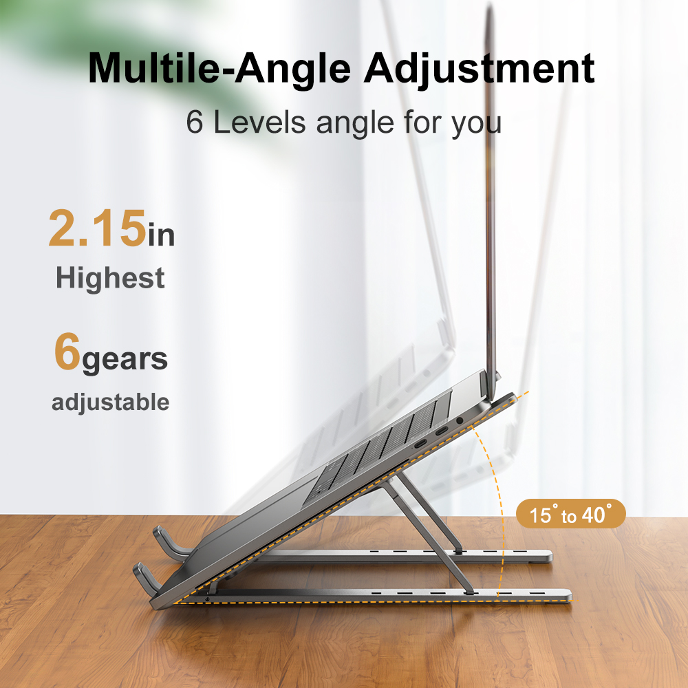 ที่วางแล็ปท็อปแบบปรับได้อลูมิเ - Laptop Accessories Gadgets บทวิจารณ์และราคา