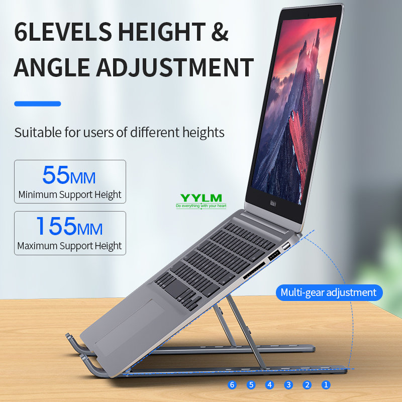 YYLM N3 ขาตั้งแล็ปท็อปแบบพกพาอ - Laptop Stand Riser บทวิจารณ์และราคา