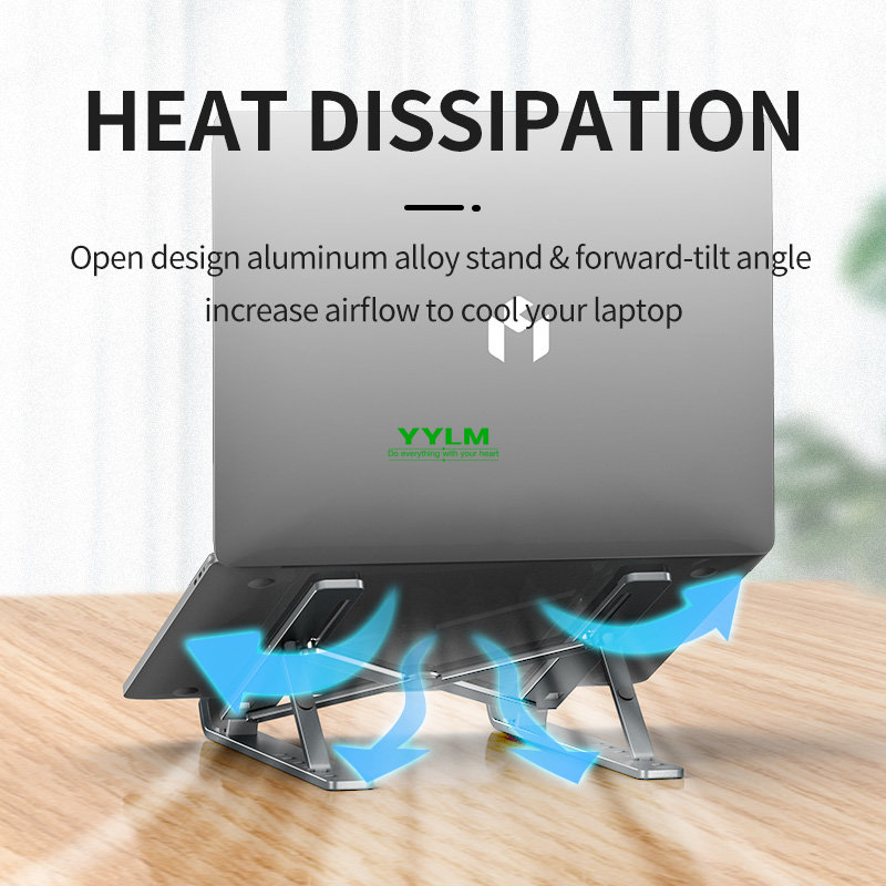 YYLM N3 ขาตั้งแล็ปท็อปแบบพกพาอ - Laptop Stand Riser บทวิจารณ์และราคา