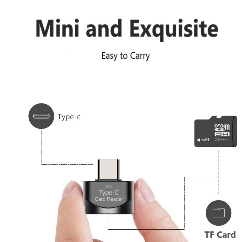 เครื่องอ่านการ์ด OTG Micro SD  - Laptop Accessories Gadgets บทวิจารณ์และราคา
