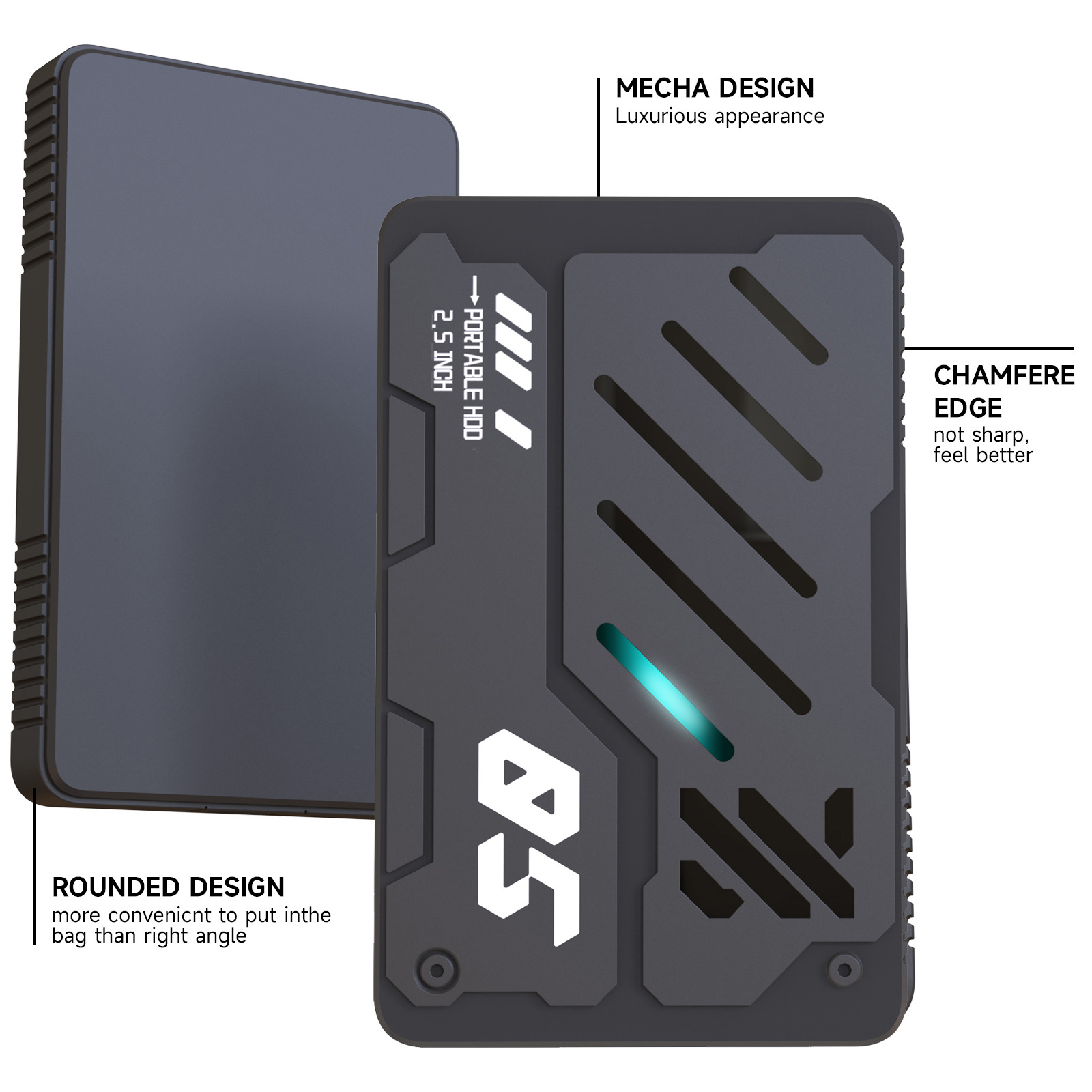 USB3.0 Type-C ฮาร์ดไดรฟ์ภายนอก - Laptop External Accessories บทวิจารณ์และราคา