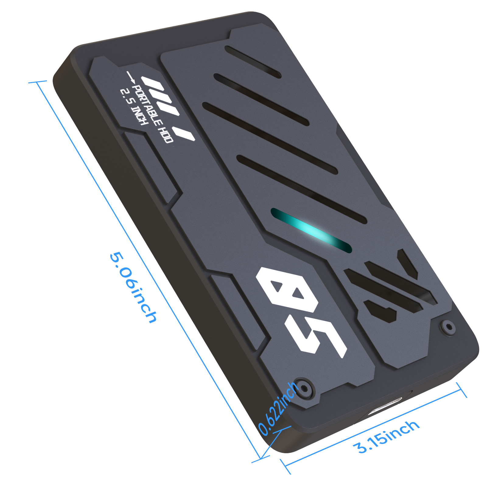 USB3.0 Type-C ฮาร์ดไดรฟ์ภายนอก - Laptop External Accessories บทวิจารณ์และราคา