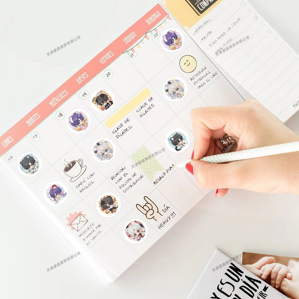 500 PCS ม้วน Kawaii สติกเกอร์ก - Laptop Accessories Aesthetic บทวิจารณ์และราคา
