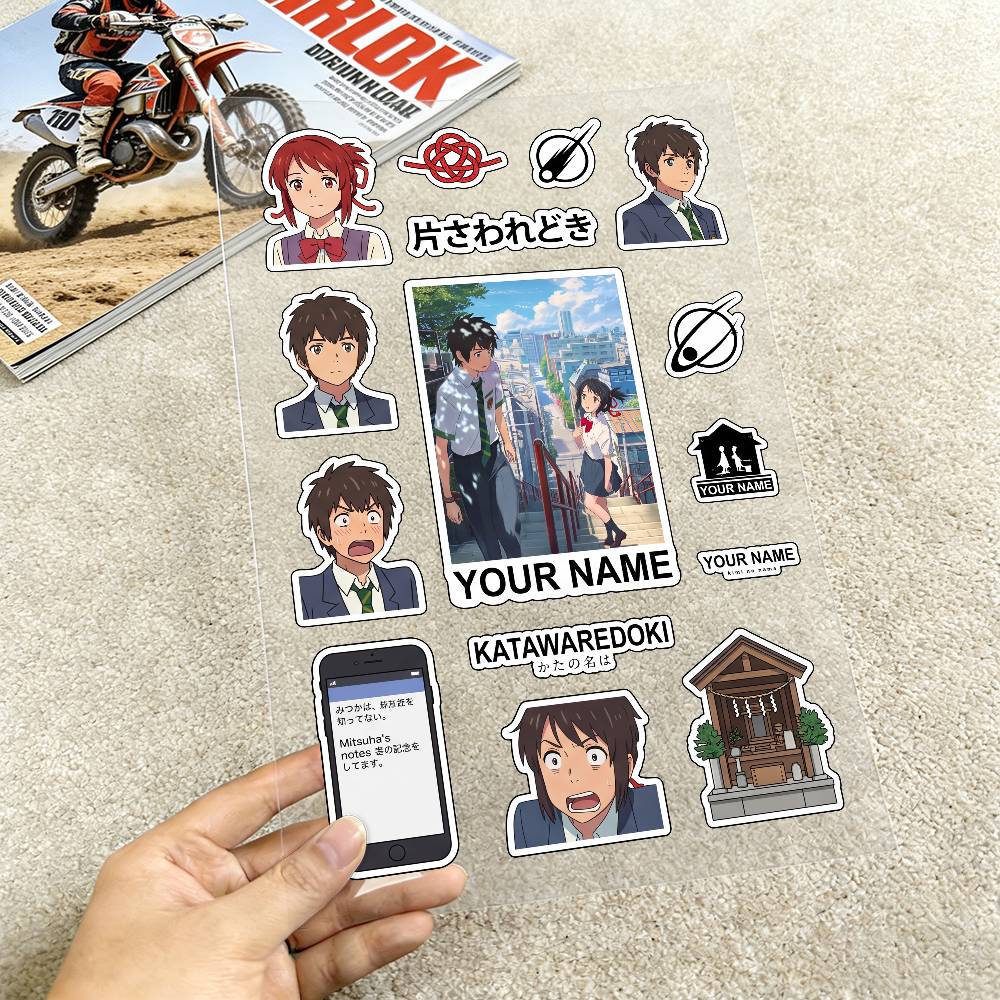 สติ๊กเกอร์อนิเมะ Your Name มิต - Laptop Accessories Name บทวิจารณ์และราคา