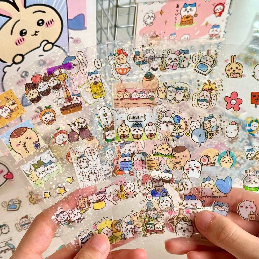30 ชิ้น ชิคาวะ สติกเกอร์เลเซอร - Laptop Accessories Toys บทวิจารณ์และราคา