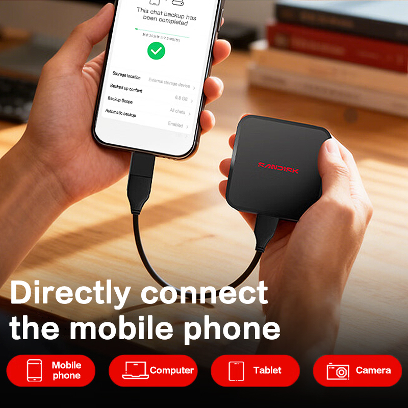 SanDisk ELE Mini ฮาร์ดไดรฟ์ SS - Laptop External Accessories บทวิจารณ์และราคา