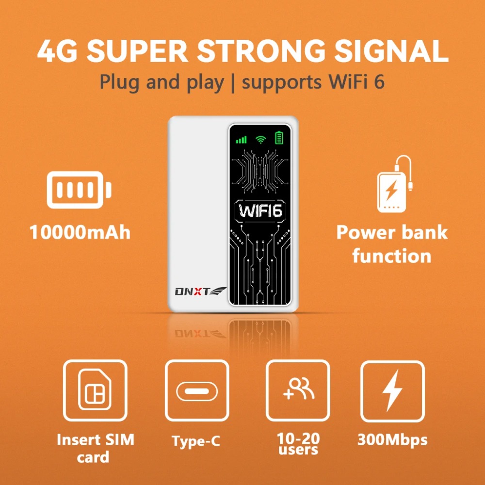 เราเตอร์ M20 4G LTE WiFi6 ความ - Laptop External Accessories บทวิจารณ์และราคา