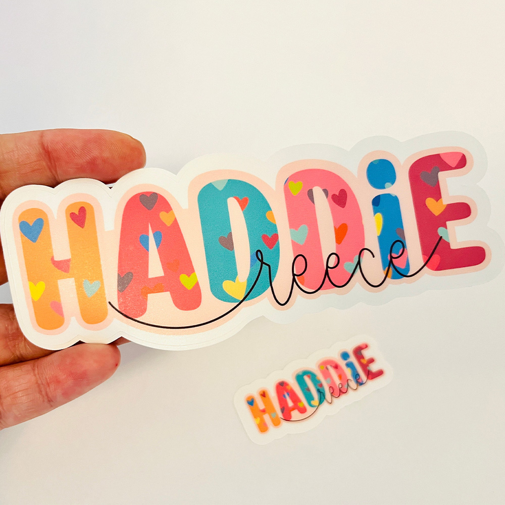 สติกเกอร์ตัวอักษรหัวใจสีสันสดใ - Laptop Accessories Aesthetic บทวิจารณ์และราคา