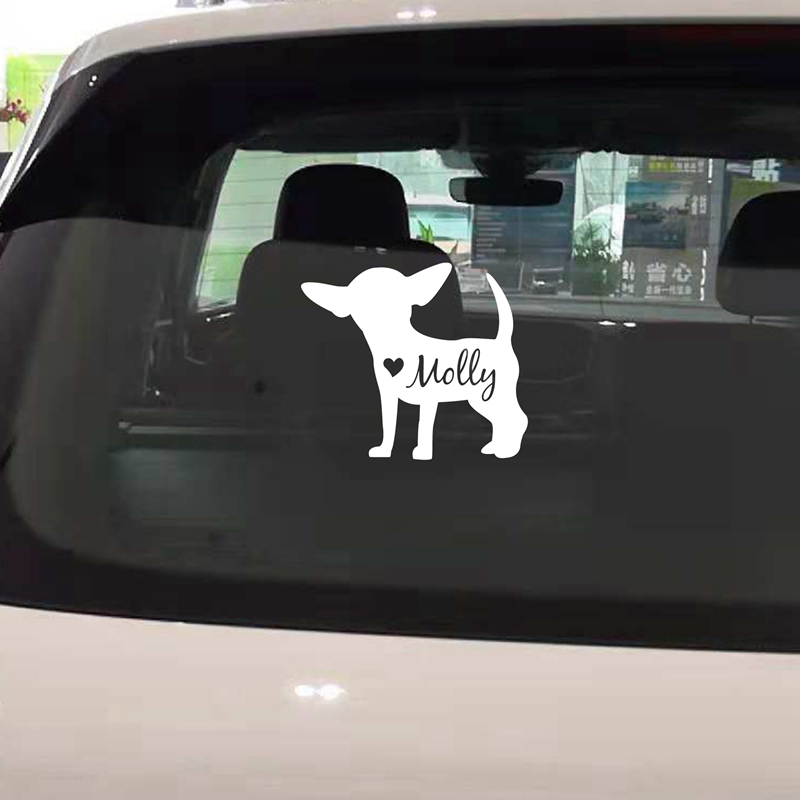 น่ารัก Chihuahua Decal สุนัขชื - Laptop Accessories Name บทวิจารณ์และราคา