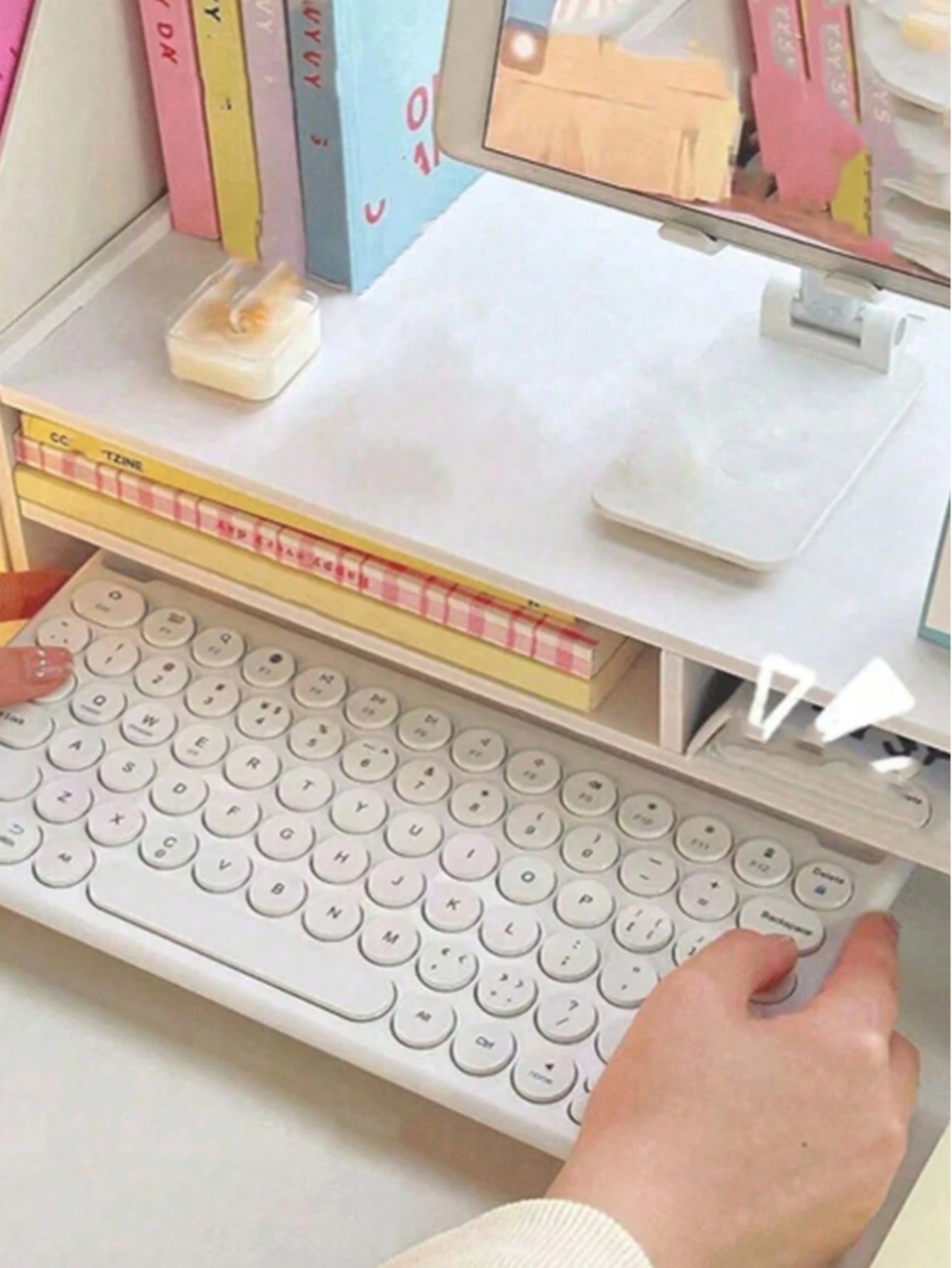 ขาตั้งจอมอนิเตอร์พร้อมลิ้นชัก, - Laptop Stand Riser บทวิจารณ์และราคา