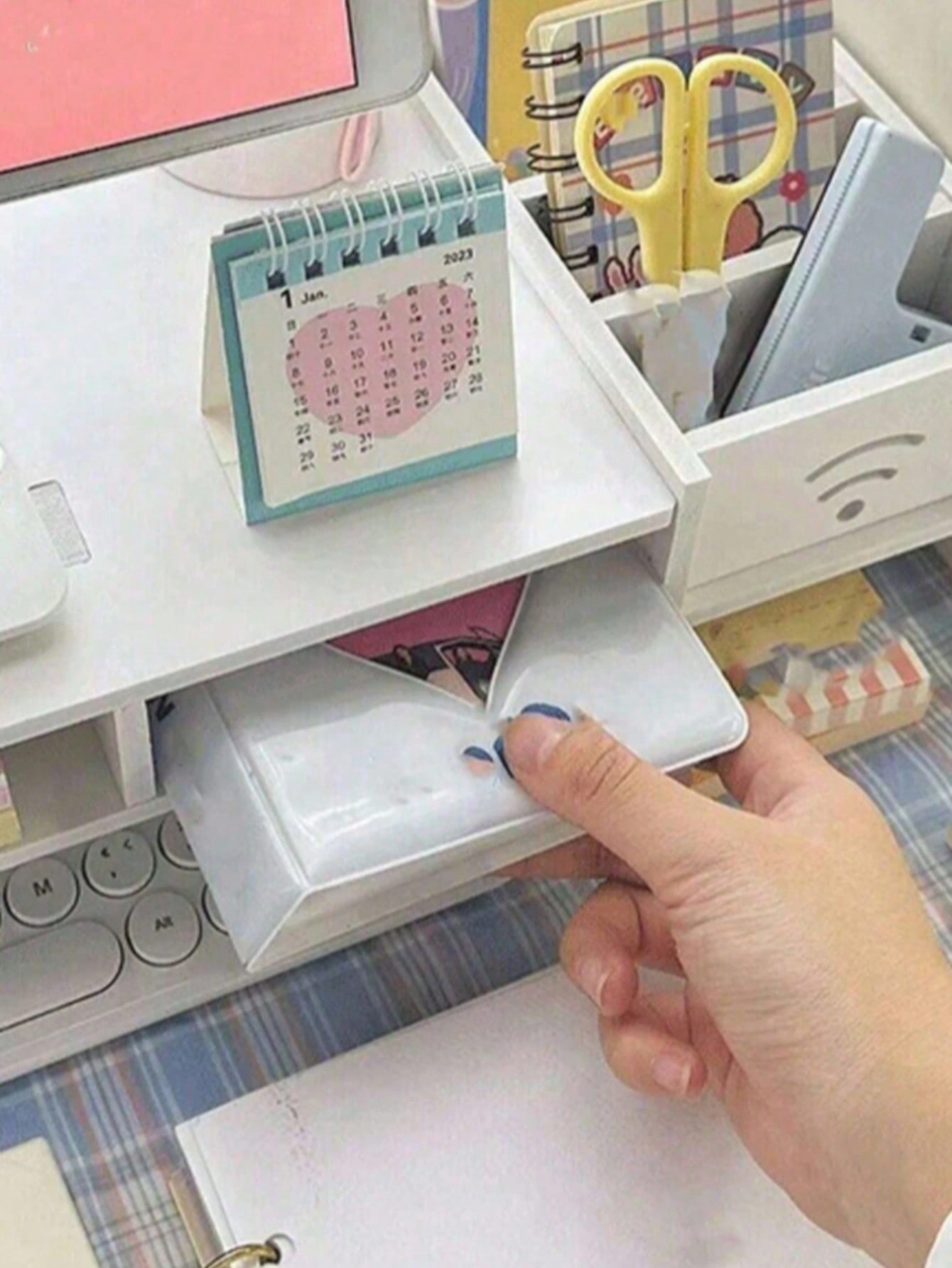 ขาตั้งจอมอนิเตอร์พร้อมลิ้นชัก, - Laptop Stand Riser บทวิจารณ์และราคา