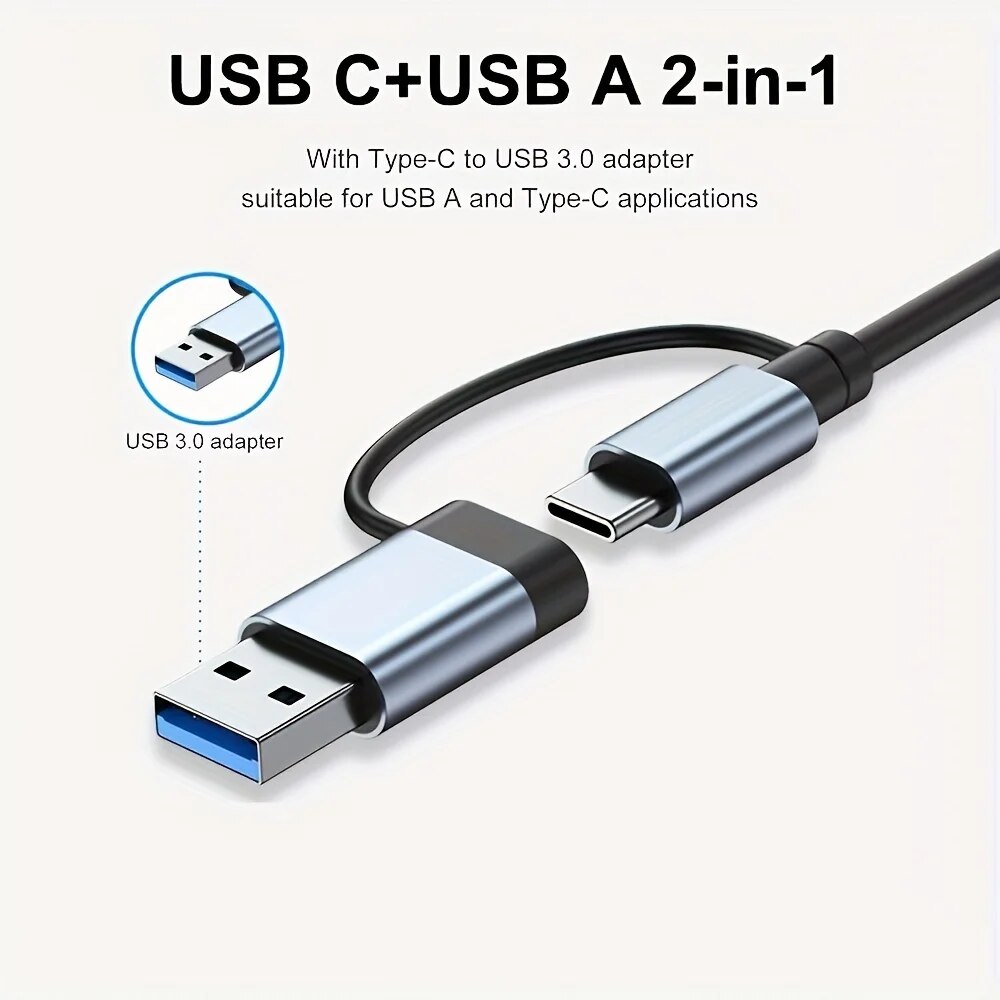 ฮับ USB3.0 2 in 1 7 พอร์ต ชนิด - Laptop Accessories Gadgets บทวิจารณ์และราคา