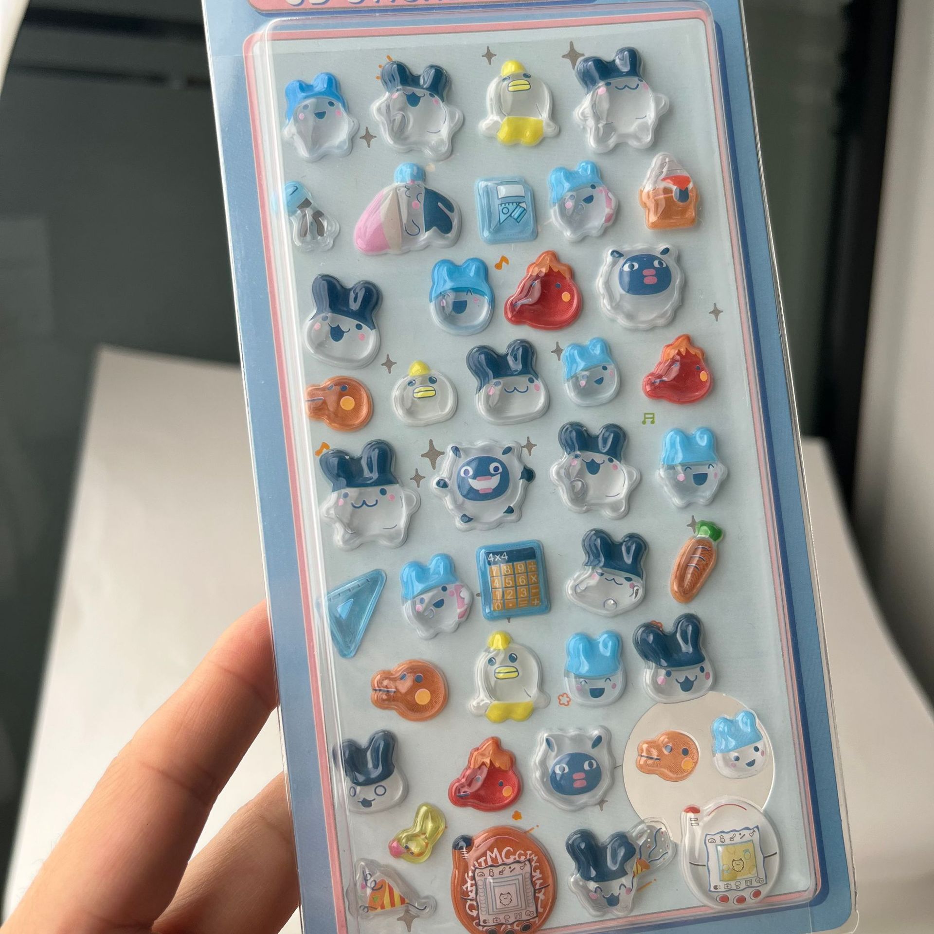 สติกเกอร์นูน 3 มิติ ลายทามาก็อ - Laptop Accessories Aesthetic บทวิจารณ์และราคา