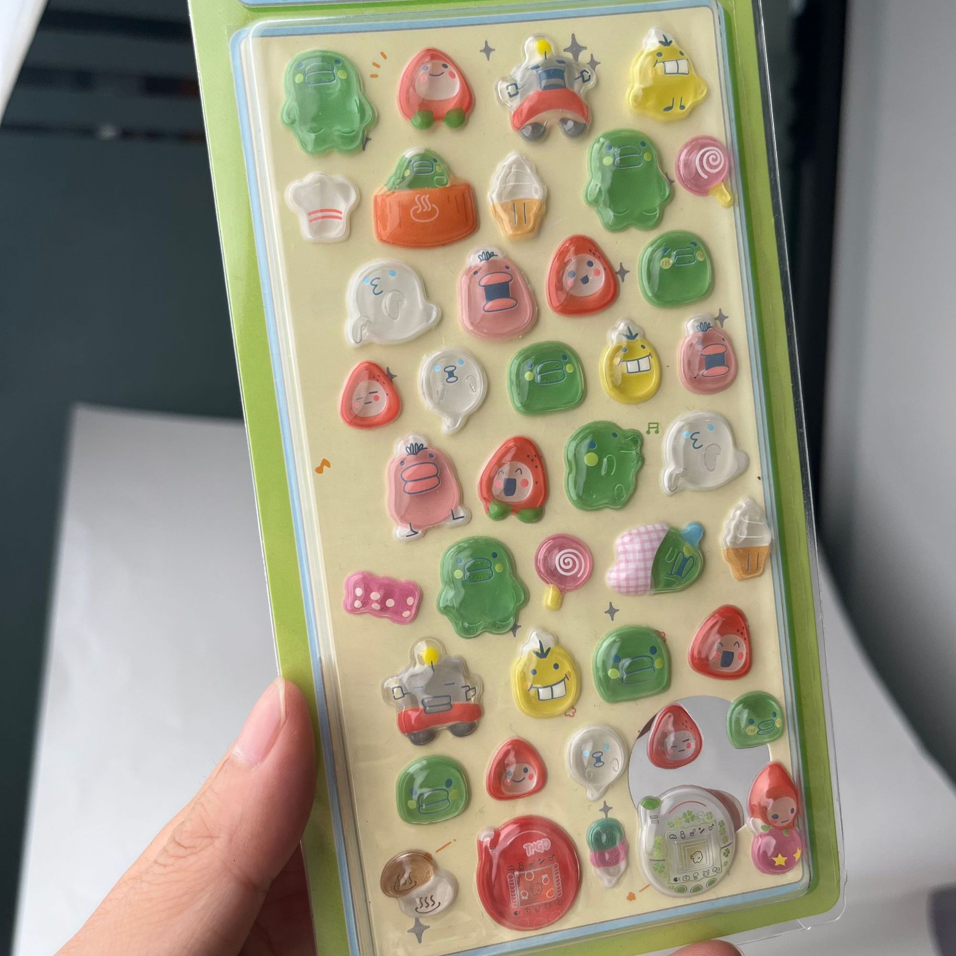 สติกเกอร์นูน 3 มิติ ลายทามาก็อ - Laptop Accessories Aesthetic บทวิจารณ์และราคา