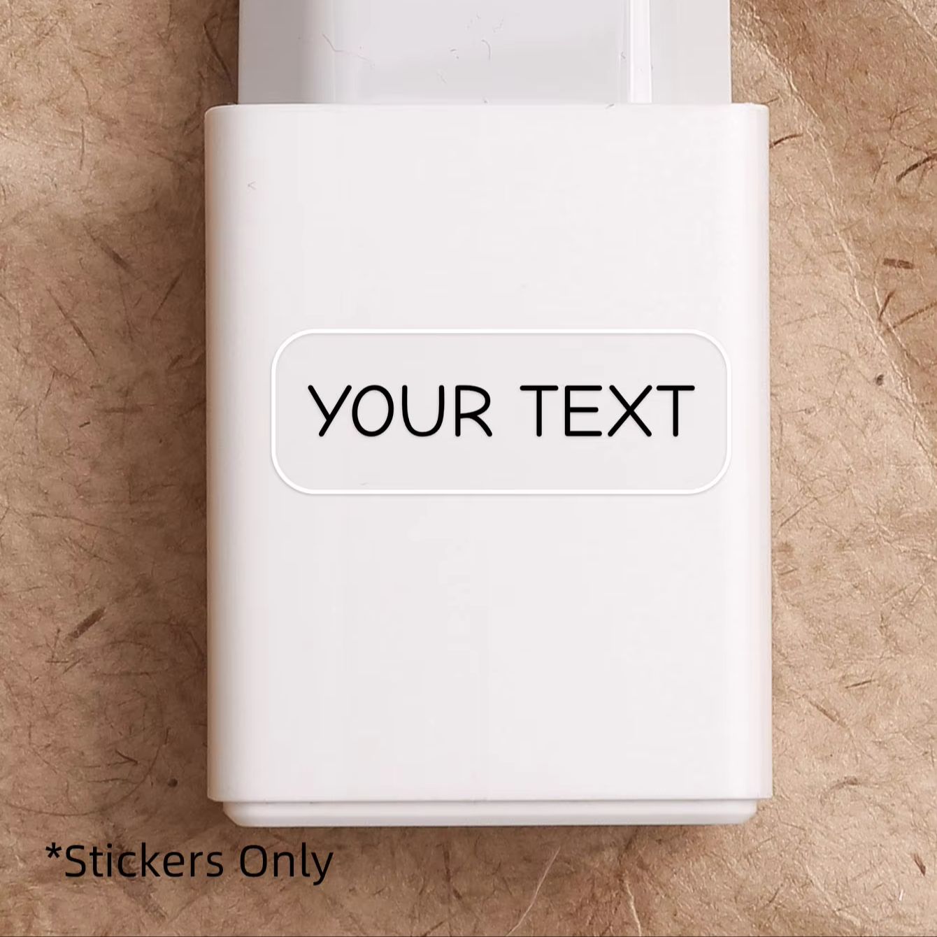 1-600PCS สติกเกอร์ชื่อแบบกำหนด - Laptop Accessories Name บทวิจารณ์และราคา