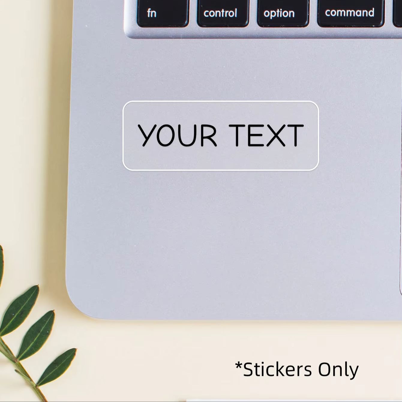 1-600PCS สติกเกอร์ชื่อแบบกำหนด - Laptop Accessories Name บทวิจารณ์และราคา