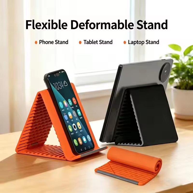 ขาตั้งโทรศัพท์แบบพกพาซิลิโคนสำ - Laptop Accessories For Office บทวิจารณ์และราคา